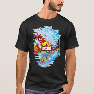 T-shirt Bahamas Souvenir de Nassau Travel Vintage Bahamian