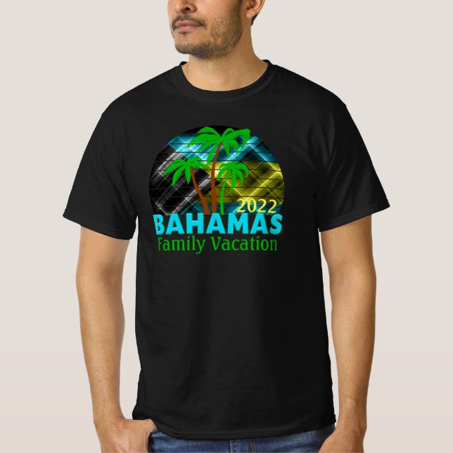 T-shirt Bahamas Travel Cruise Vacances Group Correspondanc (Devant)
