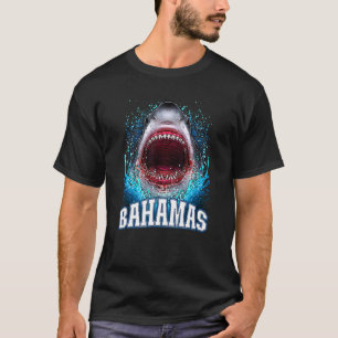 T-shirt Bahamas Vacances Great White Shark Beach Cruise Tr