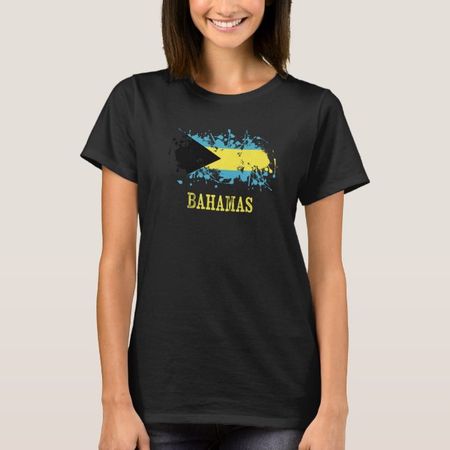 T-shirt Bahamian enthusiasts for Bahamas and Bahamas   (Devant)
