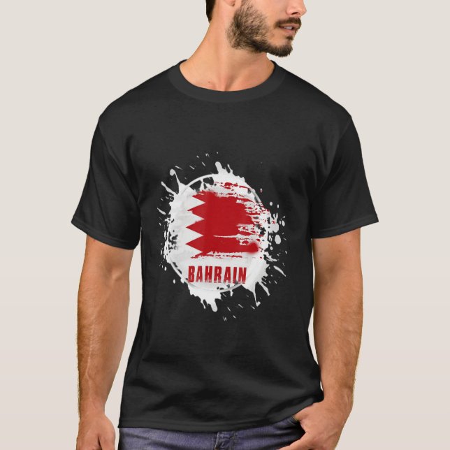 T-shirt Bahrain Splash (Devant)
