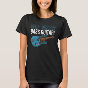 T-shirt Baid Guitariste Musique Basse Guitare Lecteur Musi