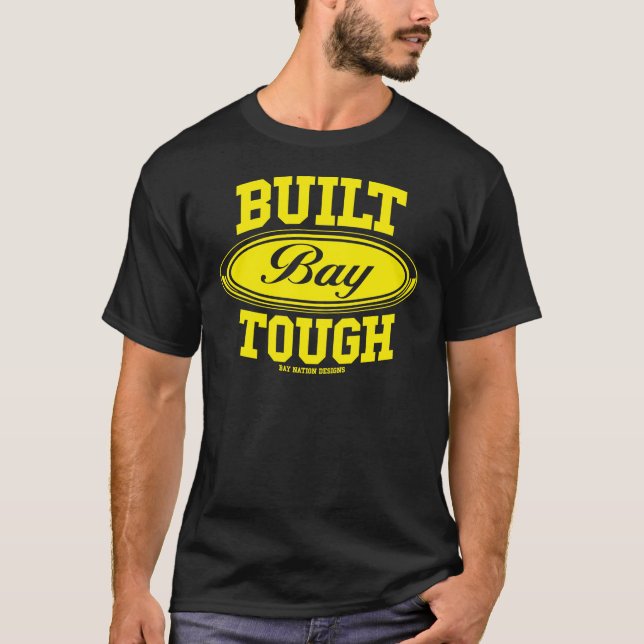 T-shirt Baie construite dure - jaune (Devant)