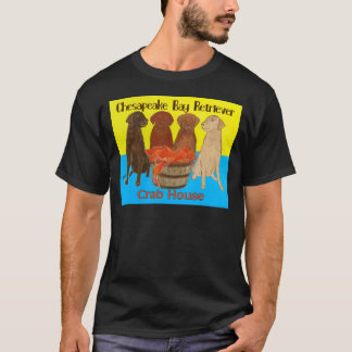 T-shirt Baie de chesapeake Retriver Crabhouse