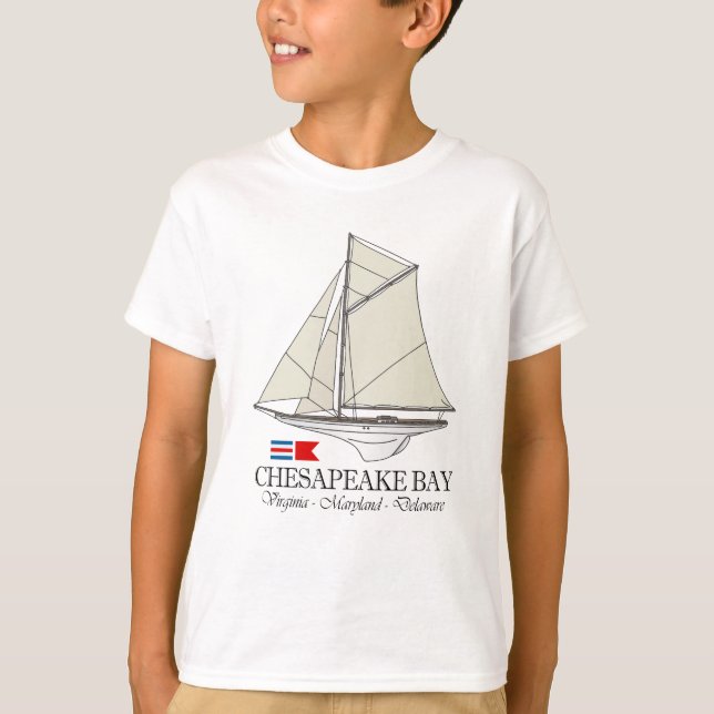 T-shirt Baie de Chesapeake (SB) (Devant)