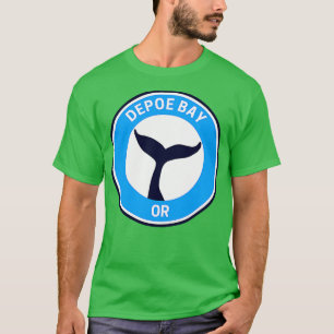 T-shirt Baie de Depoe vintage Oregon