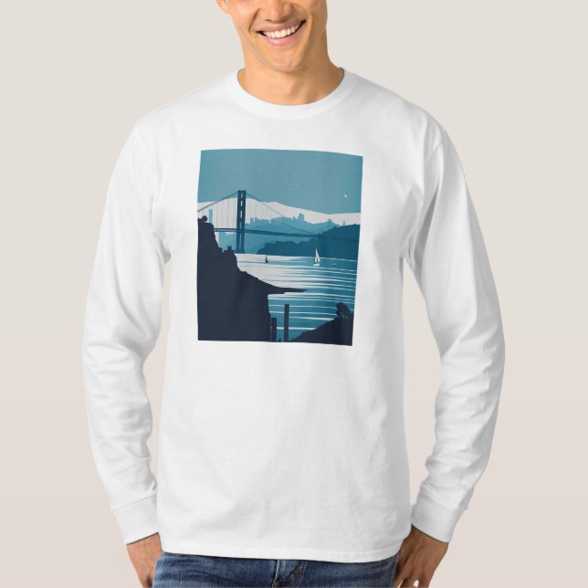 T-SHIRT BAIE DE FRISCO #1 (Devant)