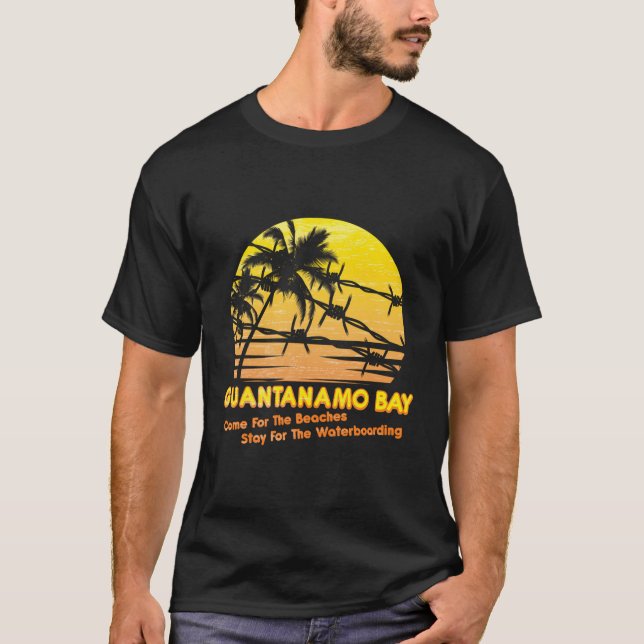 T-shirt Baie de Guantanamo (Devant)