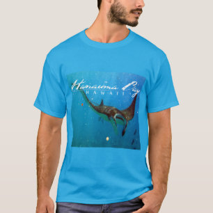 T-shirt Baie de Hanauma Oahu Manta Ray
