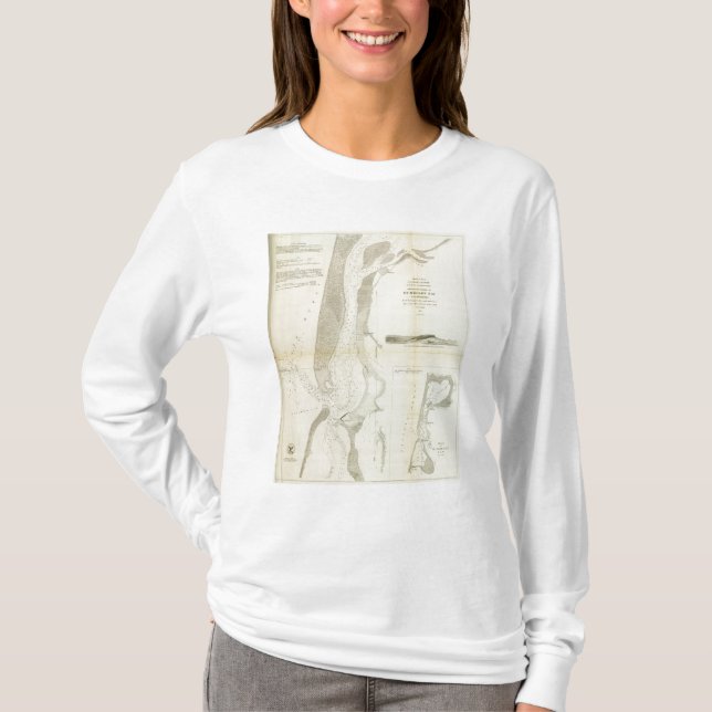 T-shirt Baie de Humboldt, Calif (Devant)