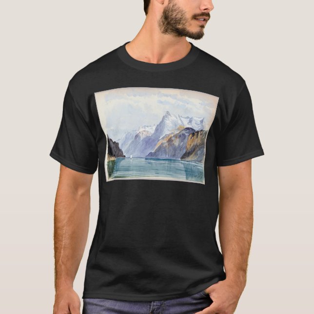 T-shirt Baie de John Singer Sargent d'Uri, Brunnen (Devant)