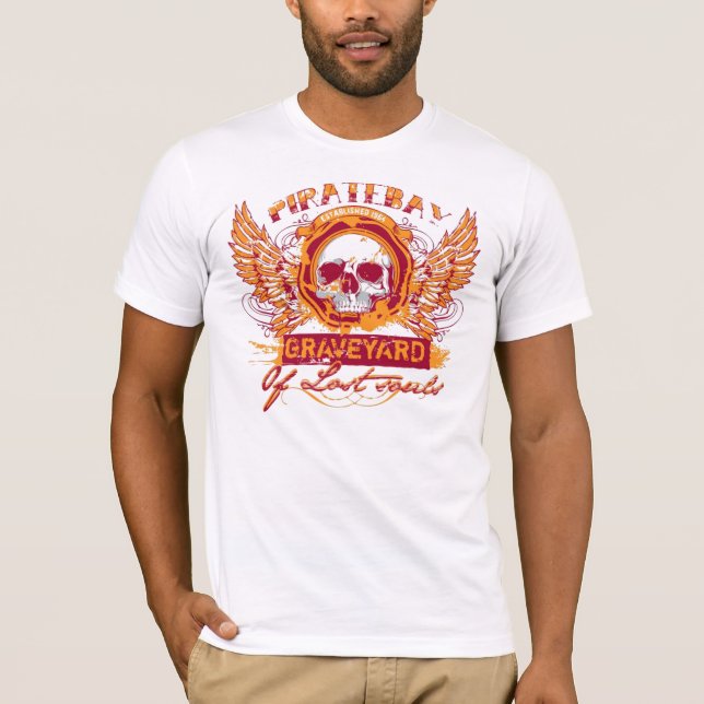 T-shirt Baie de pirate (Devant)