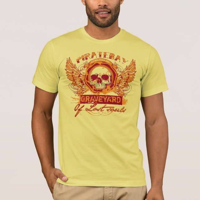 T-shirt Baie de pirate (Devant)