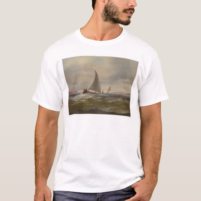 T-shirt Baie de San Franciso Felluca (1314) (Devant)