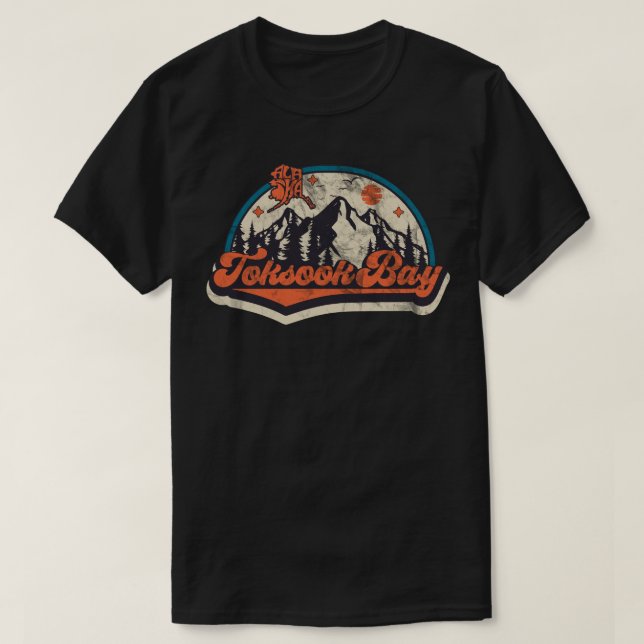 T-shirt Baie de Toksook, Alaska (Design devant)