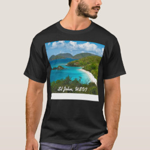 T-shirt Baie de tronc, St John USVI