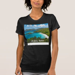T-shirt Baie de tronc, St John USVI