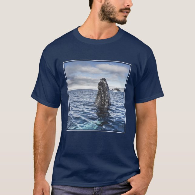 T-shirt Baie d'espoir de Spyhops | de baleine de bosse, (Devant)