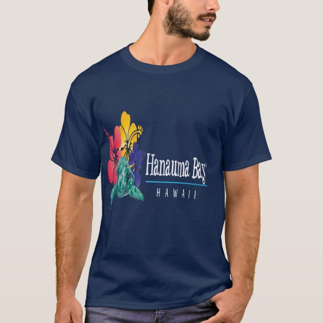 T-SHIRT BAIE HAWAÏ DE HANAUMA (Devant)