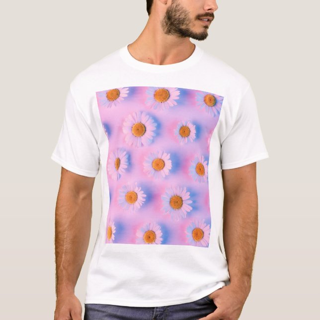 T-shirt Baie multicolore à néon. (Devant)