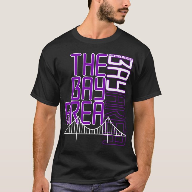 T-shirt Baie (pourpre) (Devant)