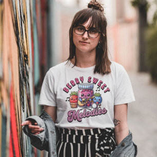 T-Shirt Baies mignonnes Jamming doux Melodies