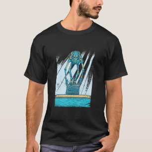 T-shirt Baignade 50 Mètres Train Breast Swimming Claw