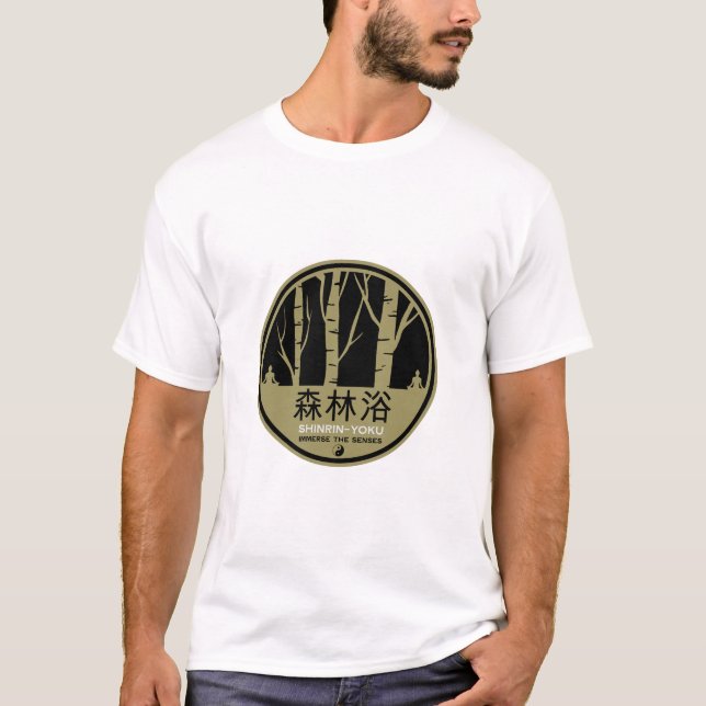 T-shirt Baignade dans la forêt de Shinrin Yoku (Devant)