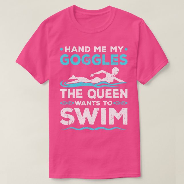 T-shirt Baignade Googes Baignade (Design devant)