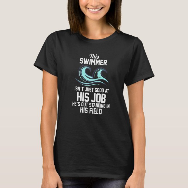 T-shirt Baignade Nage 1 (Devant)