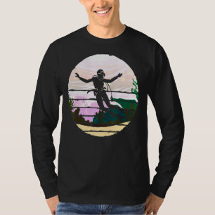T-shirt Baignade Océan Retro Plongée sous-marine plongée p