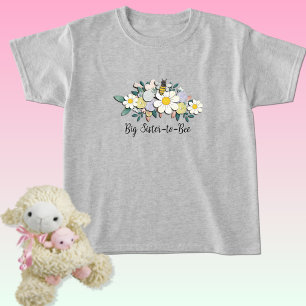 T-shirt Baignée de futur grande sœur 