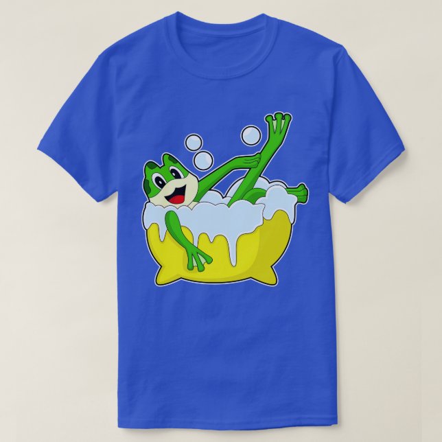 T-shirt Baignoire de grenouille (Design devant)