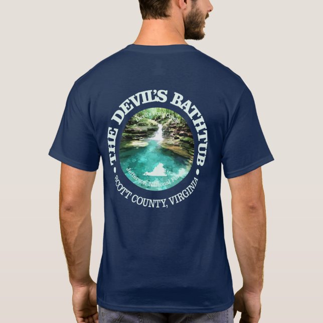 T-shirt Baignoire Devils (Va) (Dos)