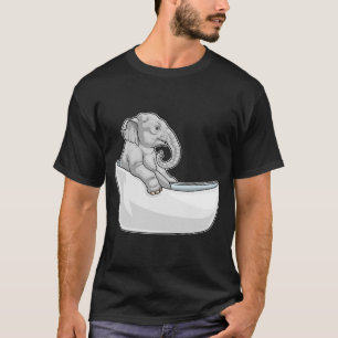 T-shirt Baignoire éléphante