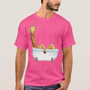 T-shirt Baignoire Giraffe