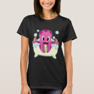 T-shirt Baignoire Octopus
