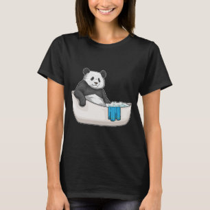 T-shirt Baignoire Panda