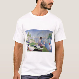 T-shirt Baignoires en Asnières, Seurat