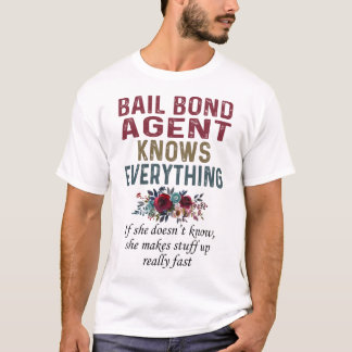 T-shirt Bail Bond Agent Sait Tout
