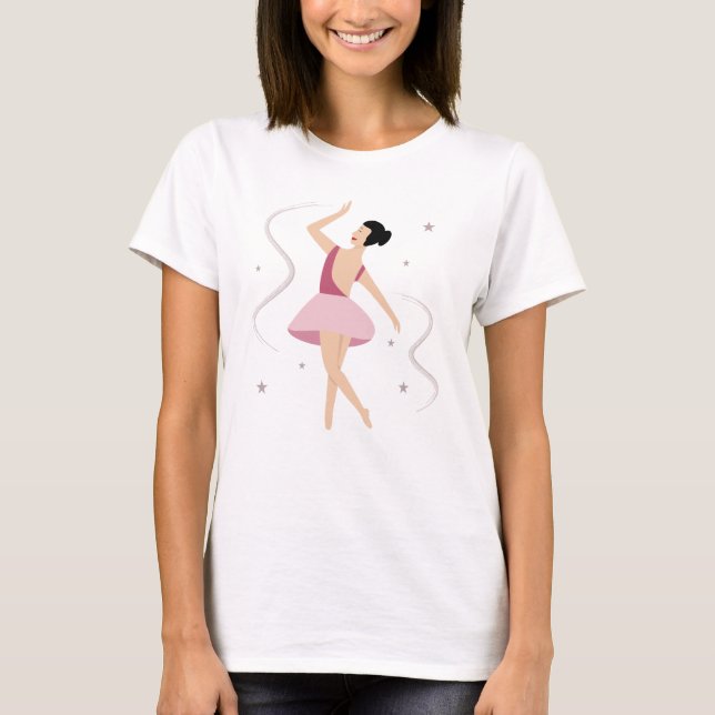T-shirt Bailarina de ballet (Devant)