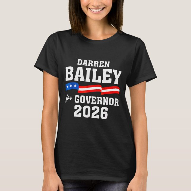 T-shirt Bailey 2026 Darren Pour Gouverneuse Création (Devant)