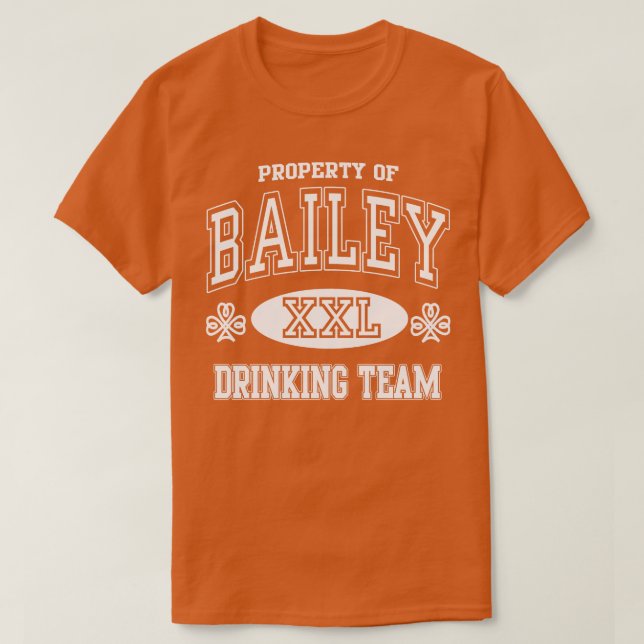 T-shirt Bailey Irish Drick Team Jour de la Saint Patrick (Design devant)