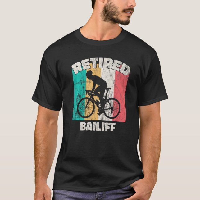 T-shirt Bailiff retraité (Devant)