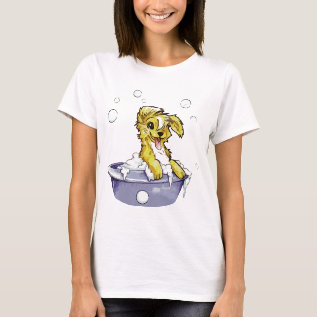 T-shirt Bain à bulle Doggie (Devant)