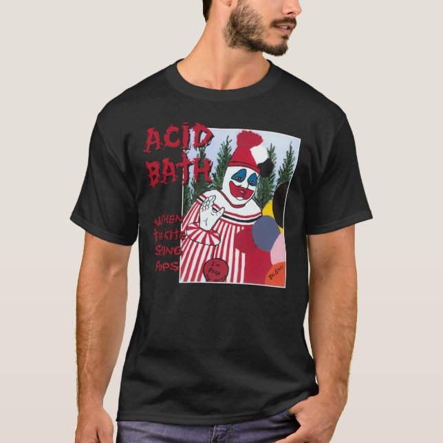 T-shirt Bain Acide - Quand la chaîne de cerfs-volants pop  (Devant)