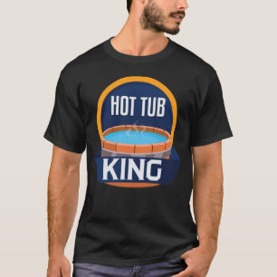 T-shirt Bain chaud amusant King Relax Spa Sauna Party Hot