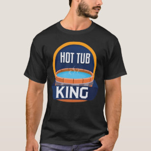 T-shirt Bain chaud amusant King Relax Spa Sauna Party Hot 