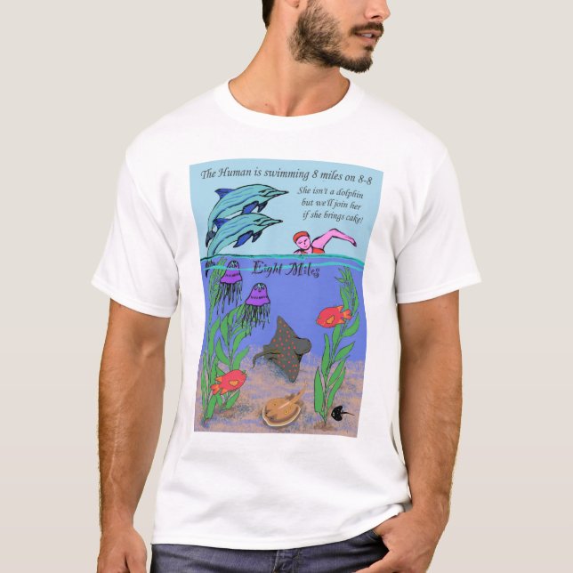 T-shirt bain de 8 milles (Devant)