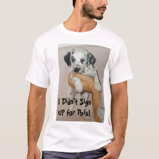 T-shirt bain de chiot de kiko, je ne me suis pas inscrit